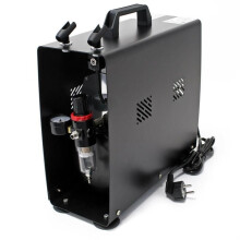 Compresseur aérographe bicylindre avec réservoir 16_0001732