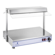 Chauffe-plat con lámparas halógenas 1 100 vatios acero inoxidable 14_0001013
