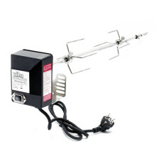 Tournebroche - Inox - 70 cm - 10 kg - Motor potente - Grelhados uniformes