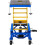 Table élévatrice mobile - HELLOSHOP26 - 150 kg - Hauteur réglable 34-92,5 cm - Surface 41x35 cm - Acier 2