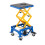 Table élévatrice mobile - HELLOSHOP26 - 150 kg - Hauteur réglable 34-92,5 cm - Surface 41x35 cm - Acier 1