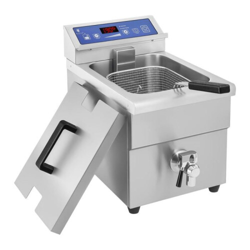 Friteuse professionale per ristorante 36 litri 380V 2 cestelli 14_0001771 2