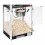 Retro zwarte popcornmachine met kar 14_0004908 3