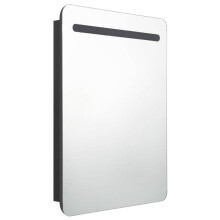 Spiegelschrank mit LED 60 x 11 x 80 cm MDF