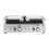 Machine à Panini - HELLOSHOP26 - Double - 3600 Watts - Inox - Plaques Indépendantes 4