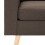 Conjunto de sofás de 2 peças tecido marrom 02_0020184 6