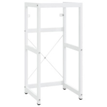 Badezimmerwaschtischunterschrank 40 x 38 x 83 cm Weißblech 02_0006751