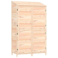 Rimessa da giardino 102 x 52 x 174,5 cm legno di abete solido marrone 02_0044043