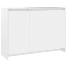 Buffet molto - Inge - Armadio di stoccaggio - 3 porte - Legno - 102 x 33 x 75 cm
