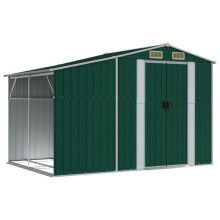 Cobertizo de jardín - HELLOSHOP26 - Cabanon - Acero galvanizado - 277 x 192,5 x 179 cm
