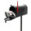 Us mailbox postbox design amerikan black support feet mail 16_0000335 1