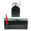 Us mailbox postbox design amerikan black support feet mail 16_0000335 3