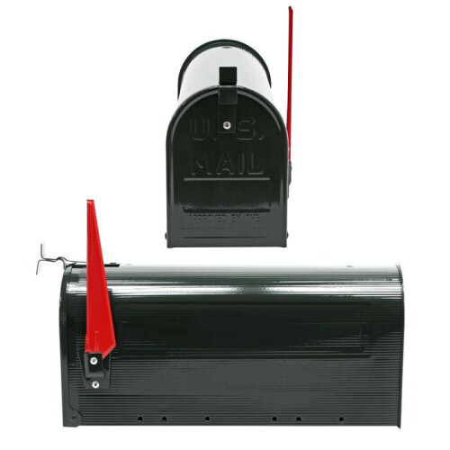 Us mailbox postbox design amerikan black support feet mail 16_0000335 2