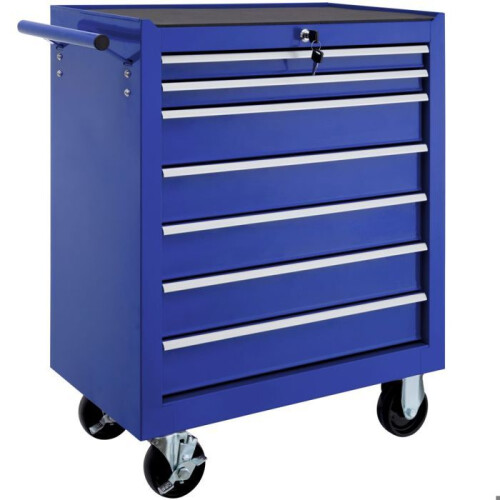 Servante da officina 7 cassetti blu 3408113