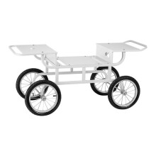 Wagen voor suikerspinmachine 4 wielen wit 14_0004866