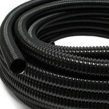 Tubo de bassas 5 m anelado e flexível diâmetro 25 mm (1") para peixe