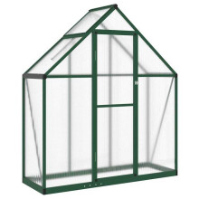 Tenda de proteção para plantas, flores e legumes com estrutura base 169 x 58 x 195 cm em alumínio verde 02_0044493