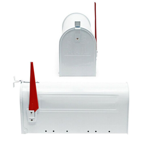 Us mailbox cassetta postale design americano argento piede di supporto posta 16_0000330 2