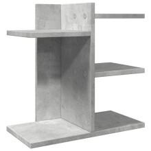 Organizador de armário de escritório 42 x 21,5 x 42 cm madeira de engenharia Cinza concreto 02_0043565