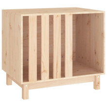 Niche per cane 70 x 50 x 62 cm legno di pino massello marrone 02_0043453