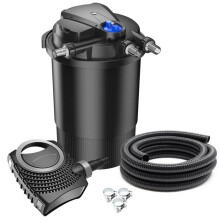 Kit de filtragem 30000 litros 18 watts UVC bomba 8000 l/h tubo 10 m 16_0001909