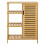 Mobile di stoccaggio con scaffale 87 x 66 x 33 cm per bagno 2