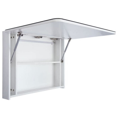 Spiegelschrank mit LED 80 x 9,5 x 55 cm MDF 2