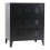 Commode - en.casa - Métallique - 3 tiroirs - Style industriel - Noir 1