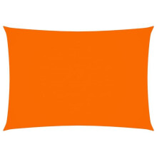 Voile toile d'ombrage parasol tissu oxford rectangulaire 3,5 x 5 m orange 02_0009657