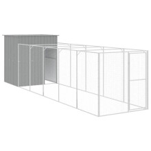 Nicho para cachorro com corredor claro 165 x 659 x 181 cm cinza 02_0043499
