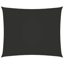 Voile toile d'ombrage parasol tissu oxford rectangulaire 3,5 x 4,5m anthracite 02_0009649