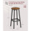 Barkrukken - HELLOSHOP26 - Set van 2 - Hoogte 74 cm - Metaal - Timloos design 3