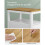 Mesa de apoio - HELLOSHOP26 - 60x35x60 cm - 2 gavetas - Tomada integrada - Estilo costeiro 6