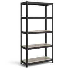 Prateleira - HELLOSHOP26 - 180 x 90 x 40 cm - 5 níveis - Carga 875 kg - Modular com kit anti-tombamento