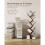 Libreria - HELLOSHOP26 - Albero - 8 livelli - 50 x 24 x 141,5 cm - Marrone rustico 2