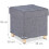 Hocker-Truhe mit Stauraum grau 13_0002754 1