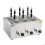 Cuocipasta - HELLOSHOP26 - 6 cestelli - Inox - 3 x 1000 W - 4 L 1