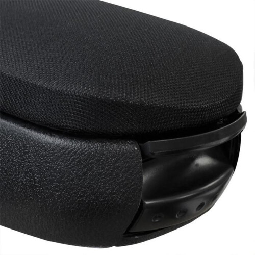 Bracciolo centrale per Golf IV / Bora / New Beetle con compartimento imbottito in tessuto nero 1