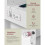 Coiffeuse - HELLOSHOP26 - Miroir avec éclairage LED - 5 tiroirs - Multiprise intégrée - Design contemporain 4