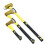 Set di 3 asce composto da un'ascia da spaccare e un martello da spaccare giallo e nero 1