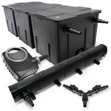 Kit de filtragem para tanque de 90000 litros 72 watts esterilizador 70 watts bomba 16_0001371