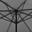 Polyester tuinparasol Staal diameter 300 cm grijs 03_0005910 3