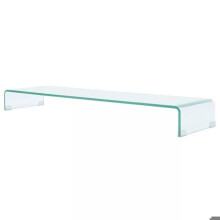 Móvel de TV buffet tv televisão design prático de monitor 120 cm vidro transparente 2502220