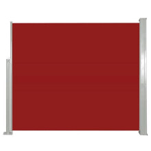 Toldo retrátil - HELLOSHOP26 - 120 x 300 cm - Resistência aos UV - Vermelho