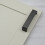 (128mm Handle) Dark Grey Cabinet Handles Square D-Bar 128-288mm 4
