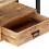 Mueble buffet TV diseño práctico 150 cm de madera maciza de mango 2502013 6