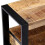 Mueble buffet TV diseño práctico 150 cm de madera maciza de mango 2502013 4