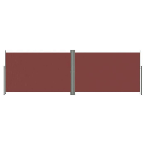 Toldo separador - HELLOSHOP26 - Retrátil - 220 x 600 cm - Proteção visual - Polyester resistente
