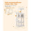 Albero per gatti - HELLOSHOP26 - 143 cm - Beige - Multi-livello - 2 piattaforme imbottite 4