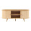 Buffet - HELLOSHOP26 - 140 x 40 x 56 cm - MDF e bambu - Móvel de sala - Estilo atemporal 2